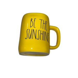 Rae Dunn BE THE SUNSHINE yellow Coffee Mug